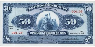 50 soles 1965