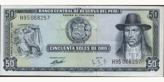 50 soles 1970