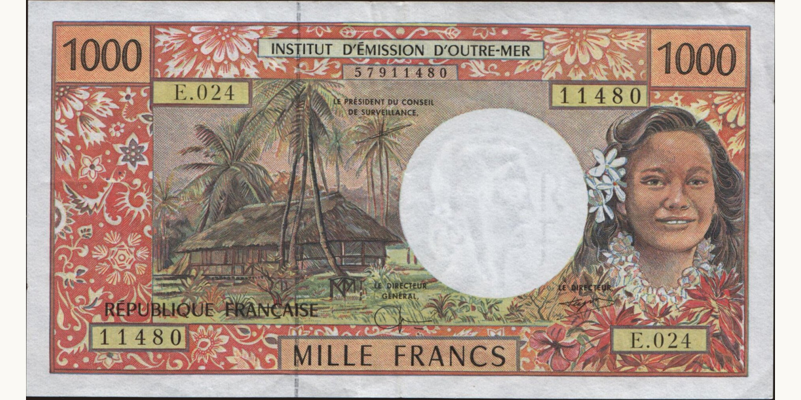 500 franc 1996