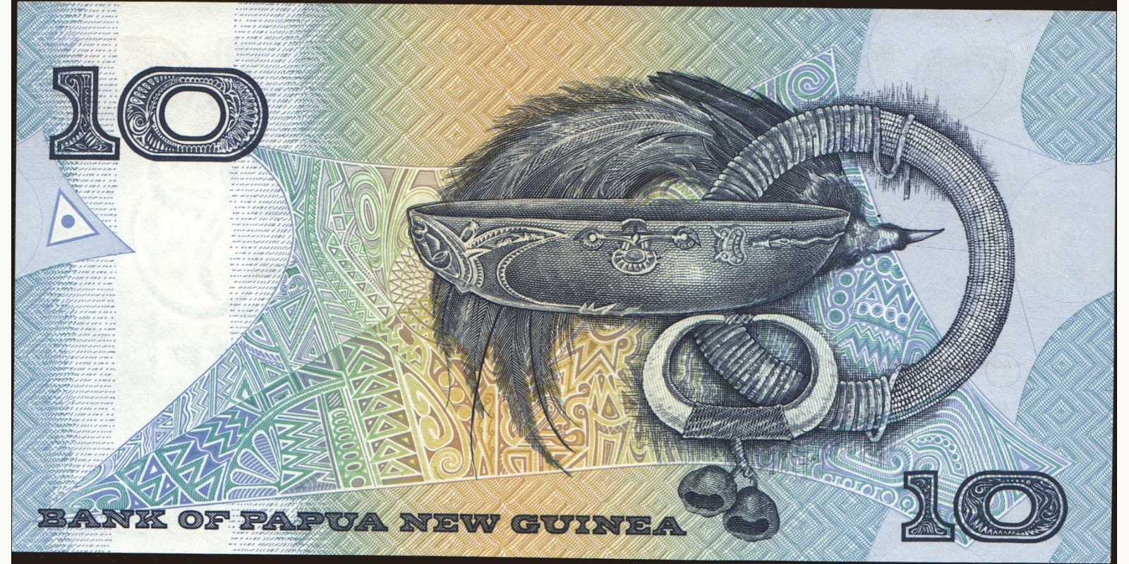 10 Papua New Guinea 1998 — Back side