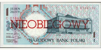 1 zloty 1990