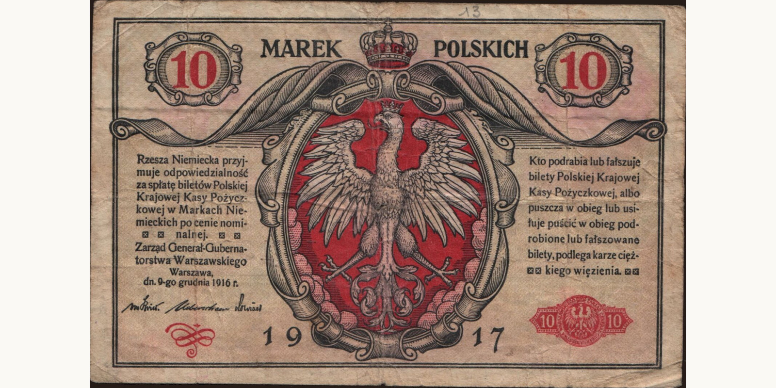 10 marek 1916