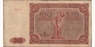 100 zlotych 1947