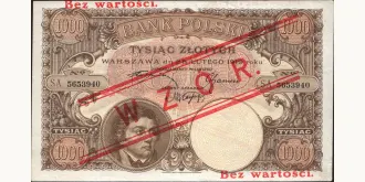 1000 zlotych 1919