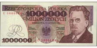 1000000 zlotych 1991
