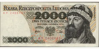 2000 zlotych 1979