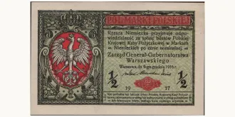 1/2 marki 1916