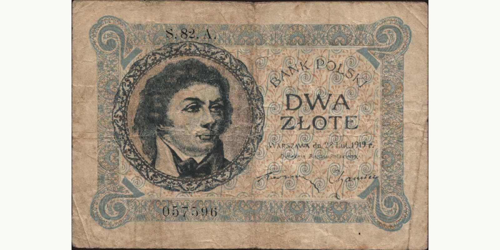2 zlote 1919
