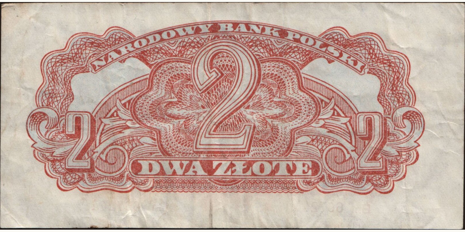 2 zlote Poland 1944 — Back side