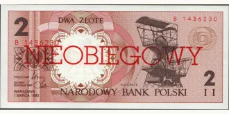 2 zlote 1990