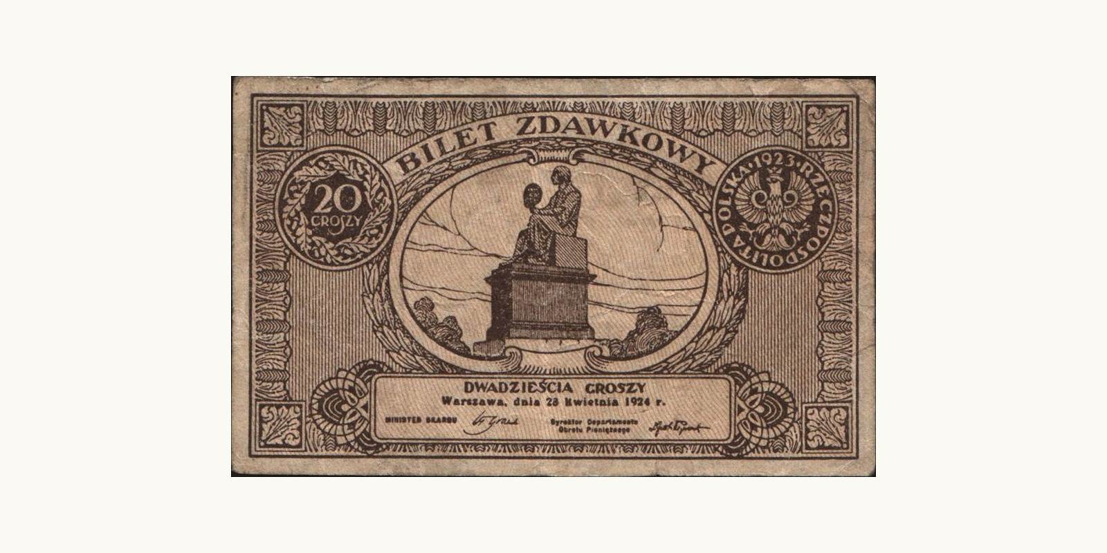 20 groszy 1924