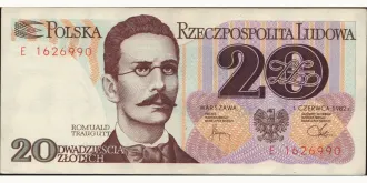 20 zlotych 1982