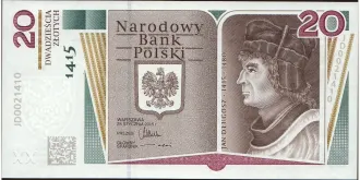 20 zlotych 2015