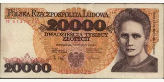 20000 zlotych 1989