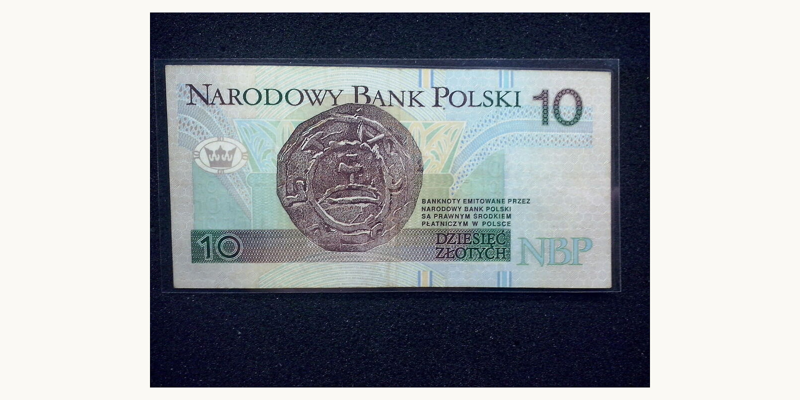 10 zlotys Poland 1994 — Back side
