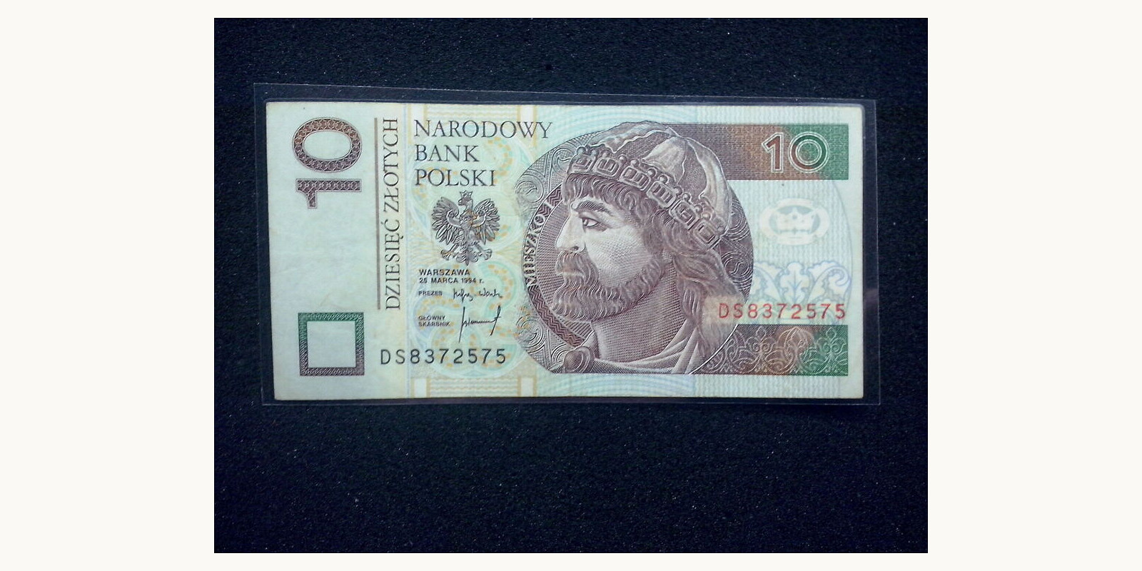10 zlotys Poland 1994 — Front side