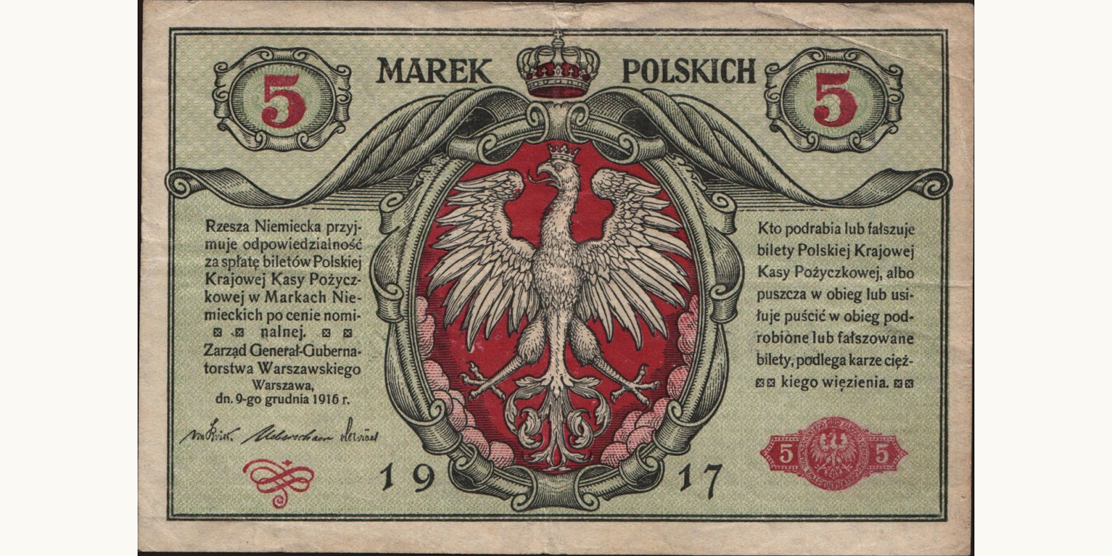 5 marek 1916