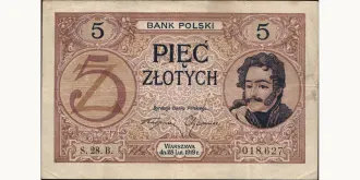 5 zlotych 1919