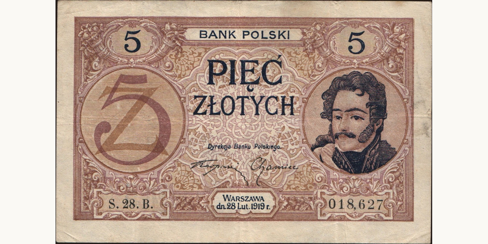 5 zlotych 1919