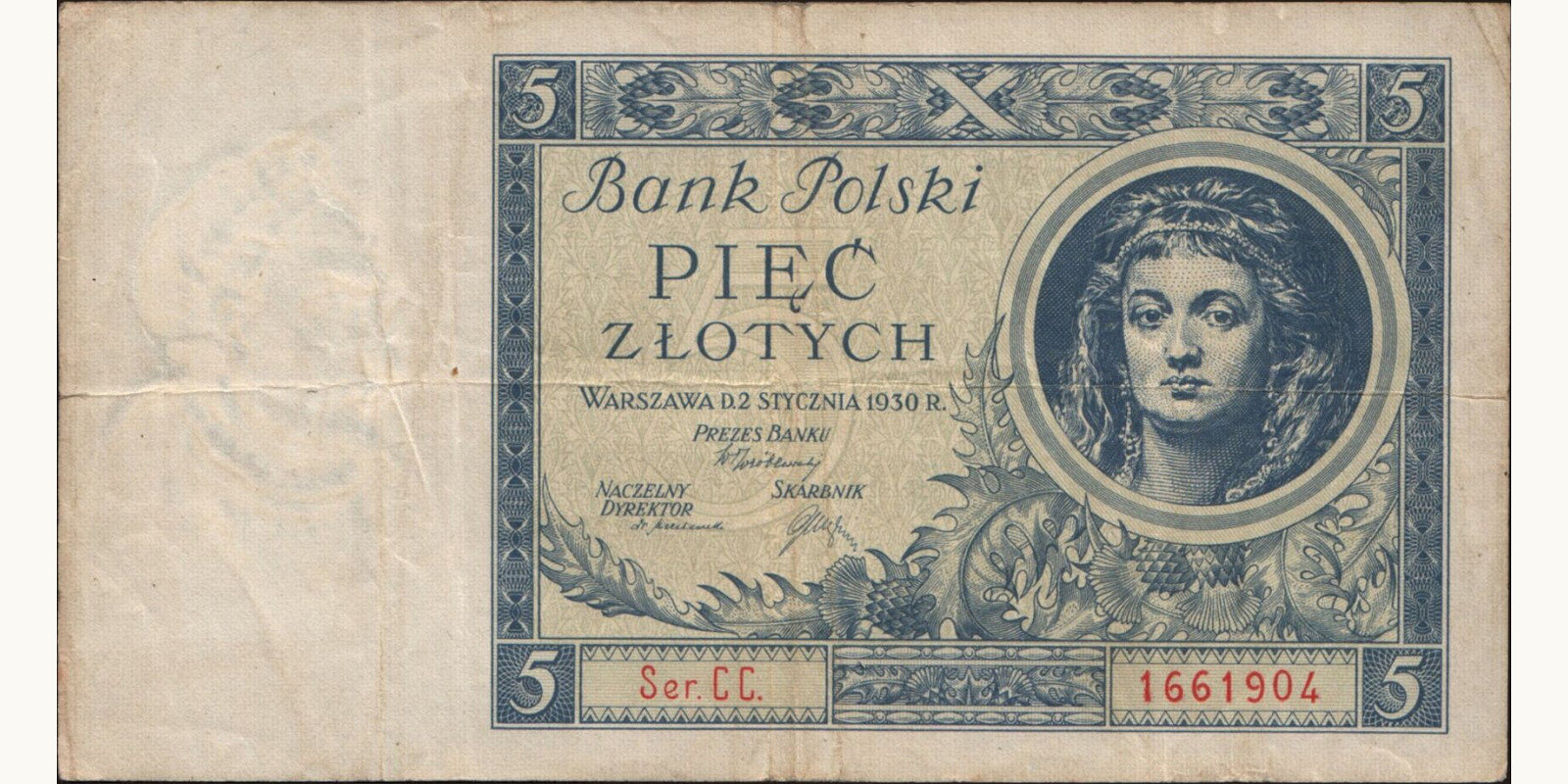 5 zlotych 1930