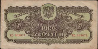 5 zlotych 1944