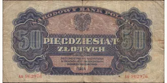 50 zlotych 1944