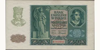 50 zlotych 1940