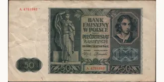 50 zlotych 1941