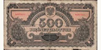 500 zlotych 1944