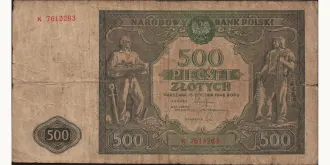 500 zlotych 1946
