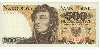 500 zlotych 1982