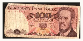 100 zlotys 1979