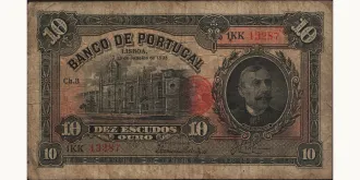 10 escudos 1925