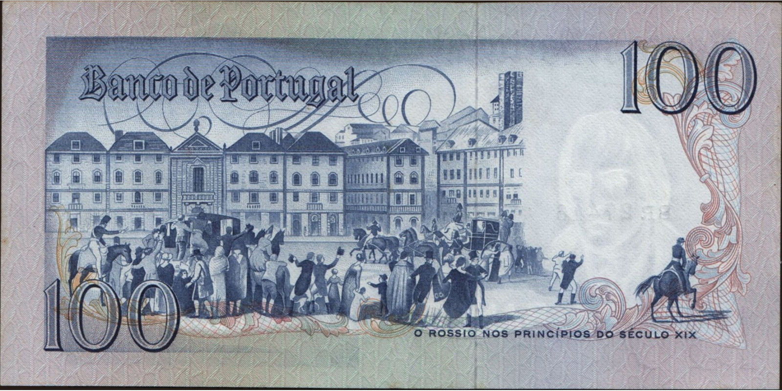 100 escudos Португалия 1980 — Оборотная сторона