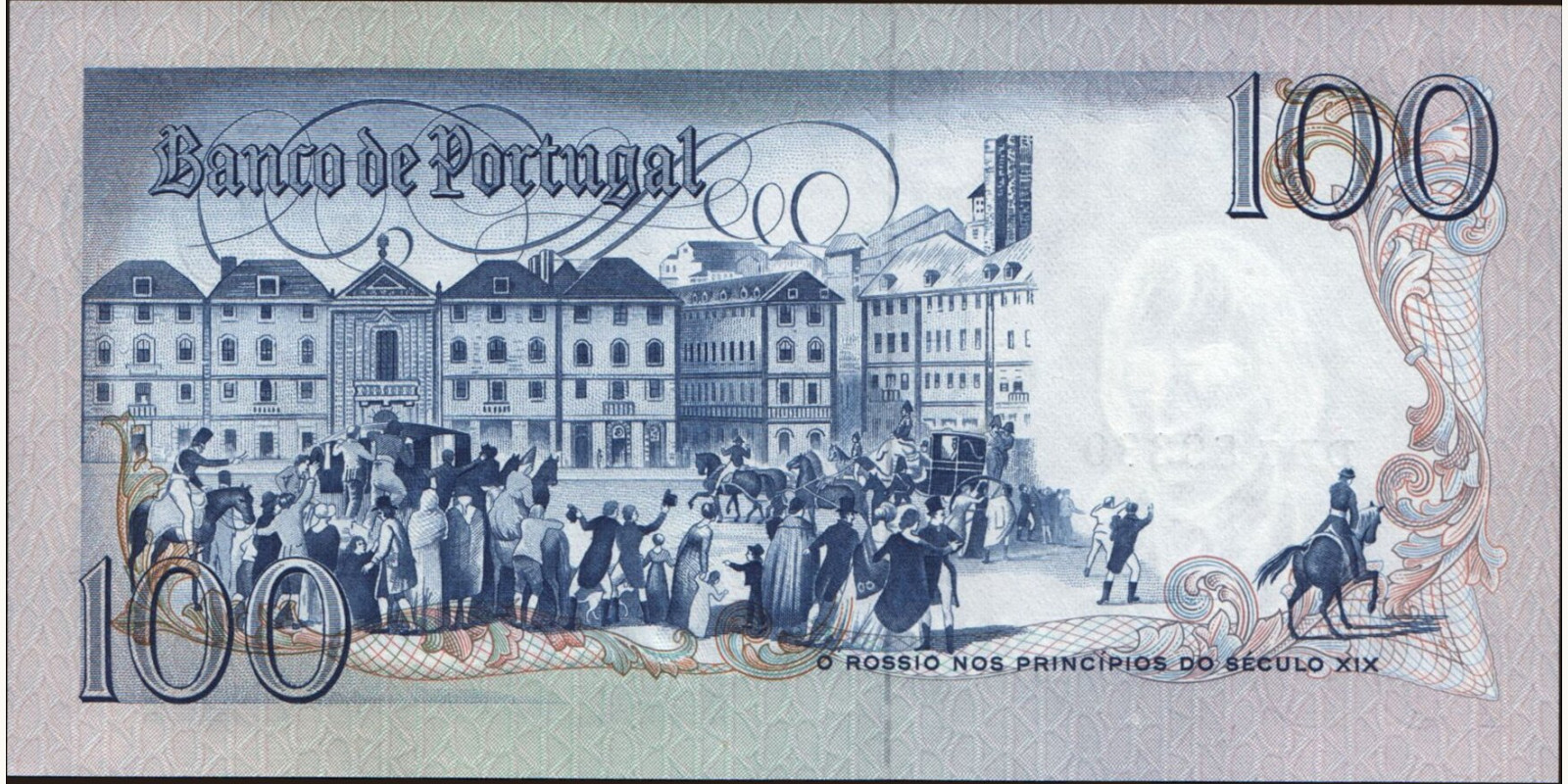 100 escudos Portugal 1984 — Back side