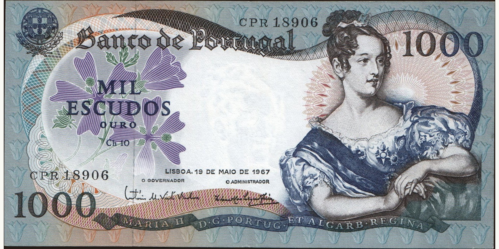 1000 escudos 1967