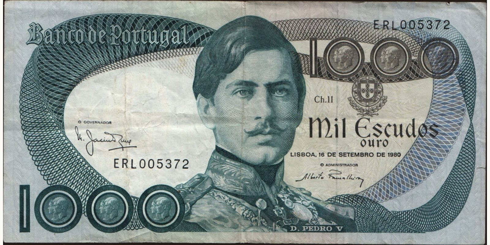 1000 escudos 1980