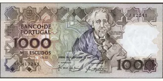 1000 escudos 1987