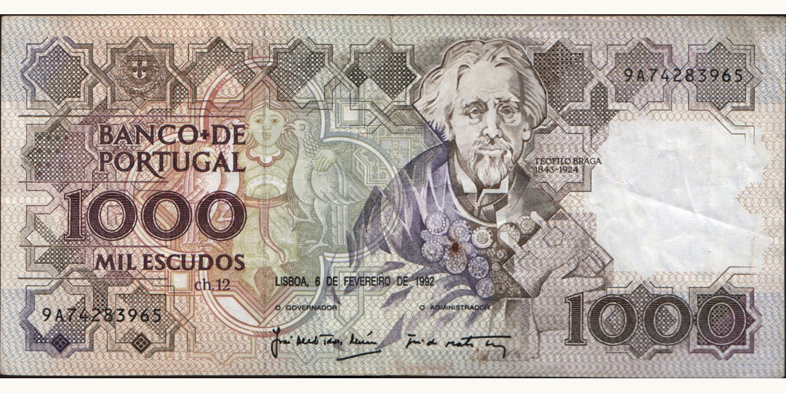 1000 escudos 1992