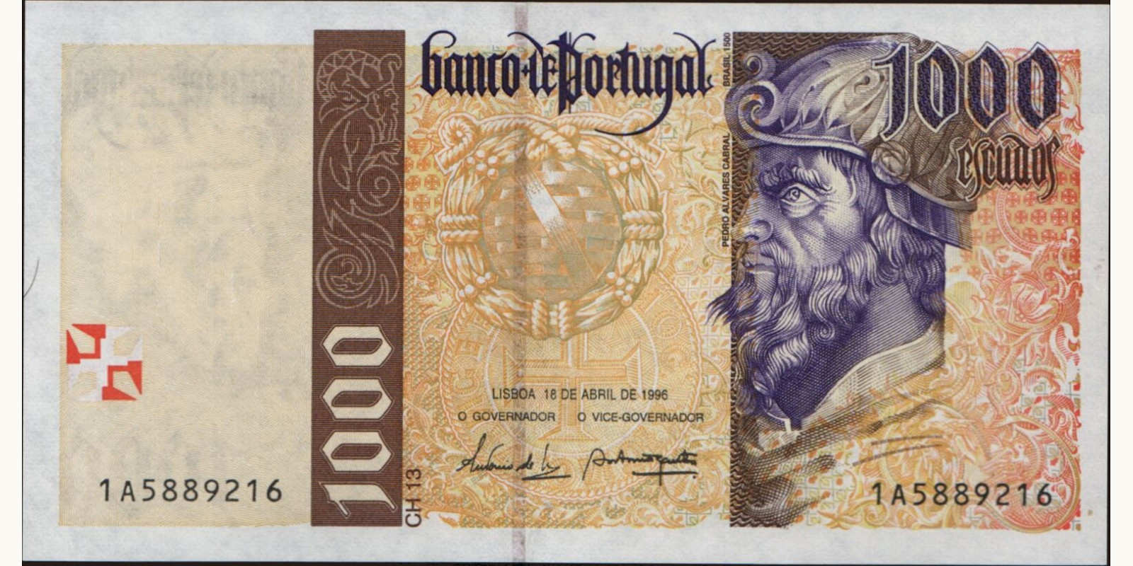 1000 escudos 1996