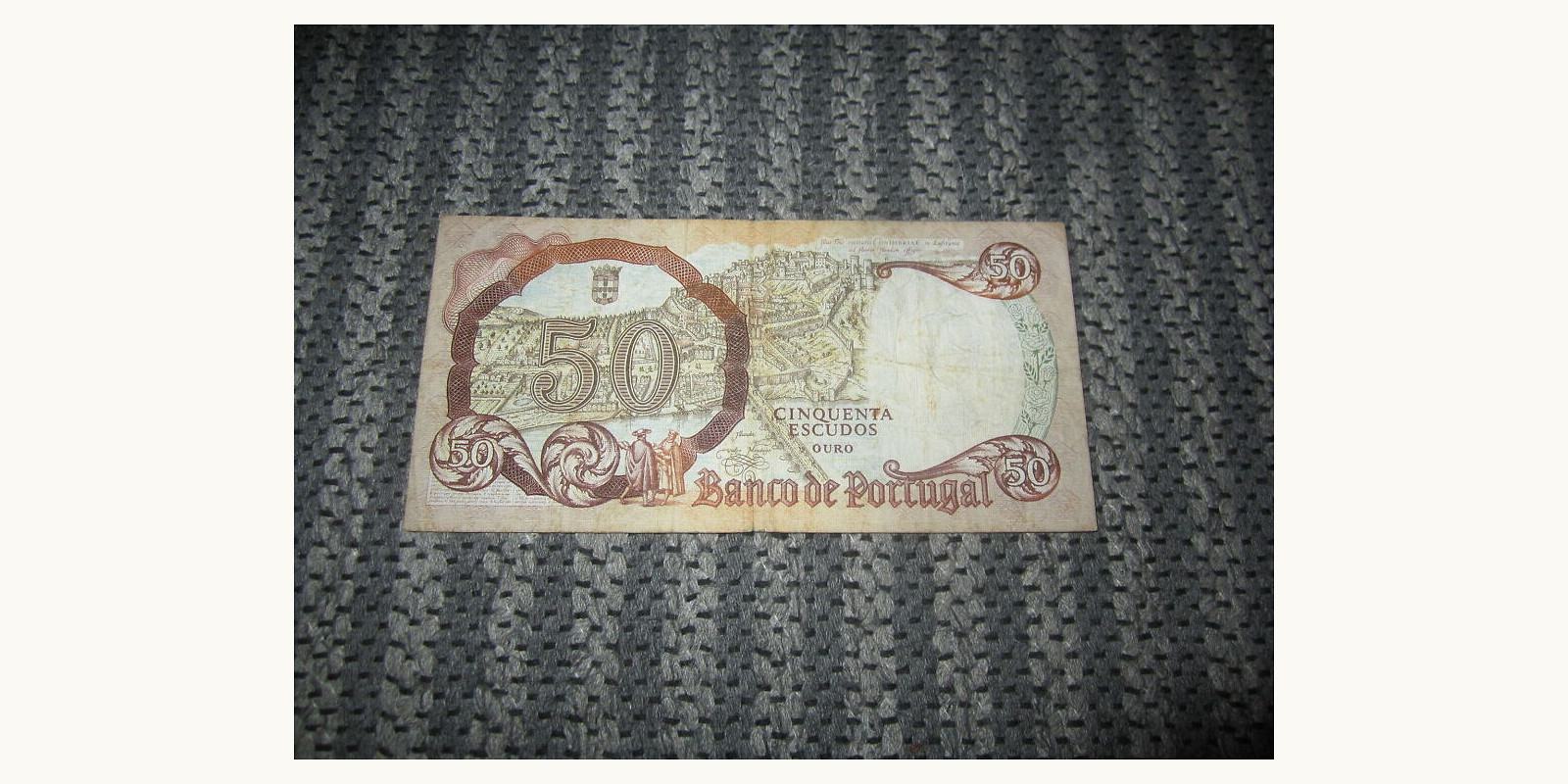 50 escudos Portugal 1964 — Back side