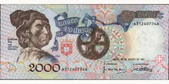 2000 escudos 1991