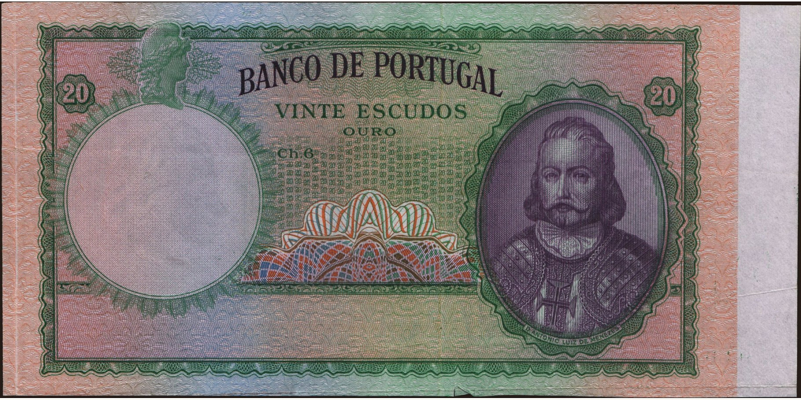 20 escudos 1941
