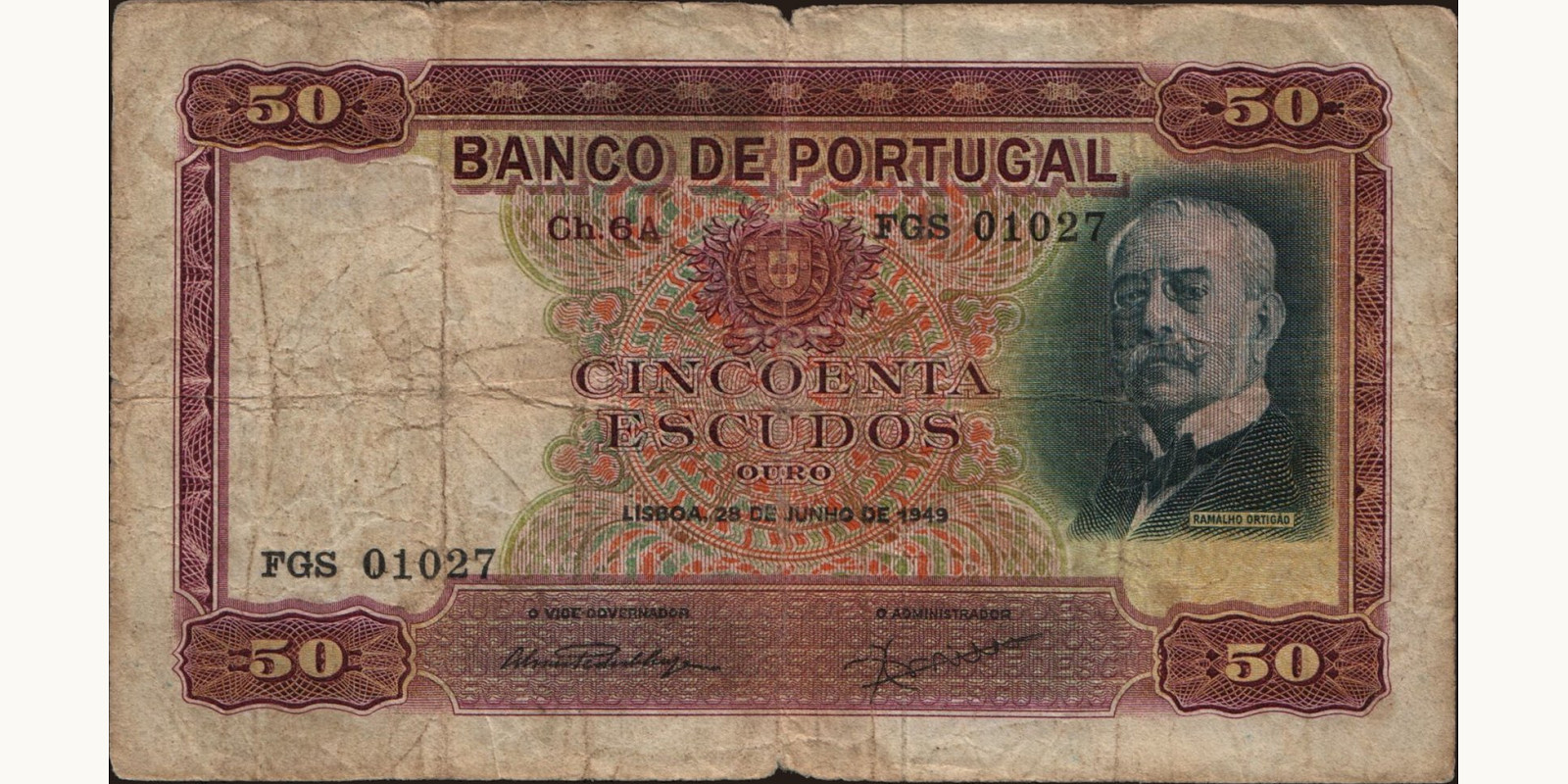 50 escudos 1949
