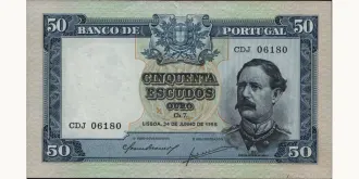50 escudos 1955