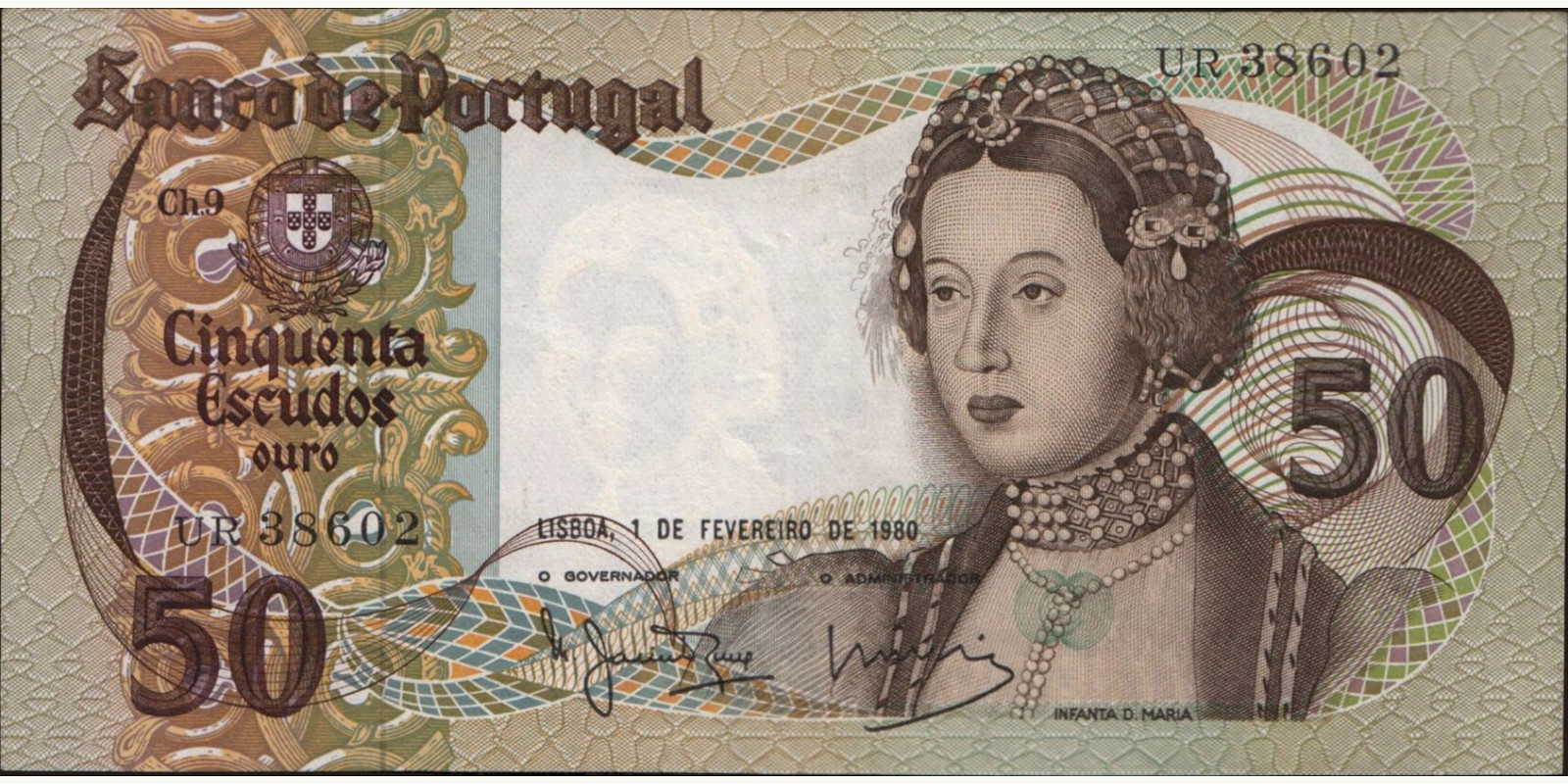 50 escudos 1980