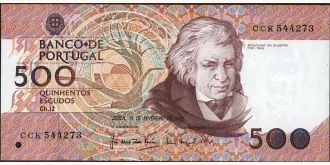 500 escudos 1992