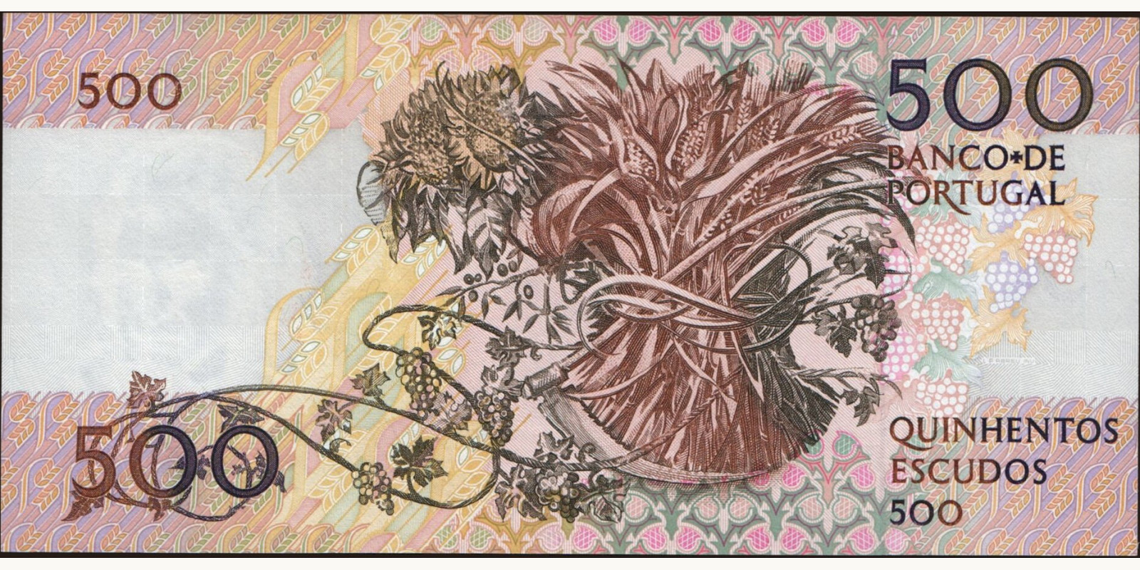 500 escudos Португалия 1993 — Оборотная сторона