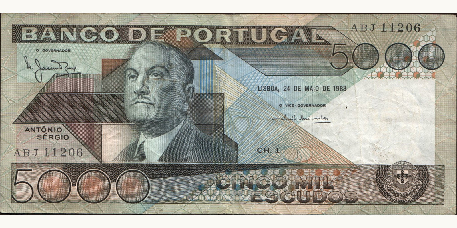 5000 escudos 1983