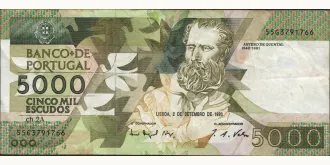 5000 escudos 1993